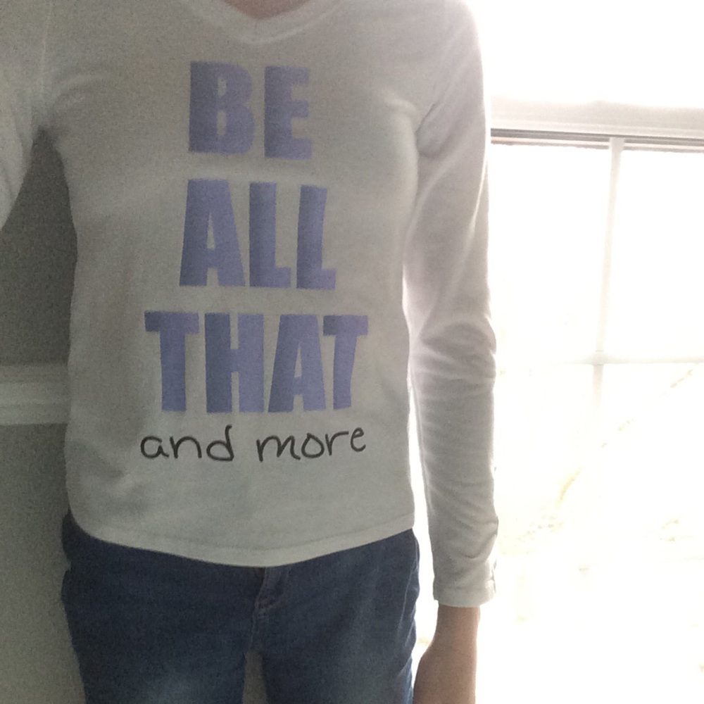 A cute and comfortable long sleeve shirt.
